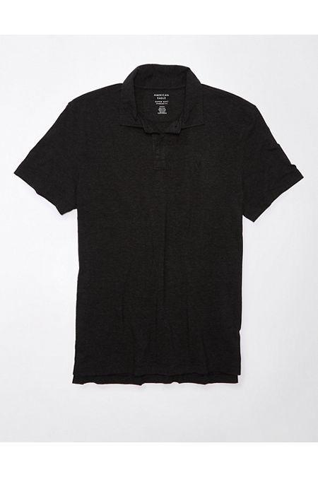 AE Lived-In Jersey Polo Shirt Men's Product Image