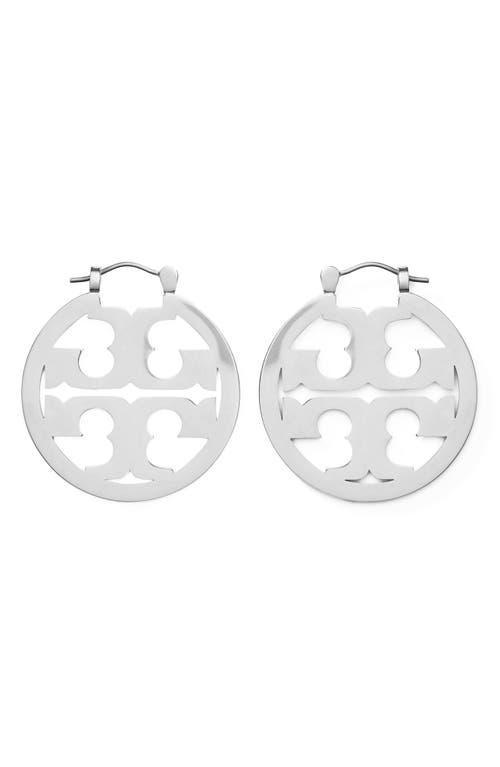 Tory Burch Miller Small Hoop Earrings Product Image