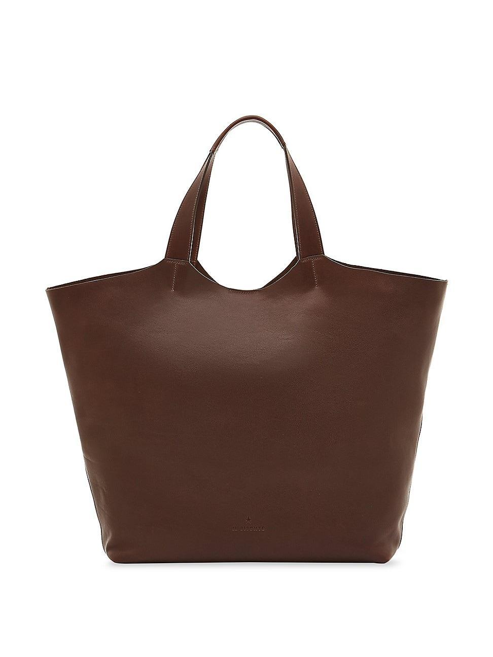 Womens Le Laudi Achillea Leather Tote Bag Product Image