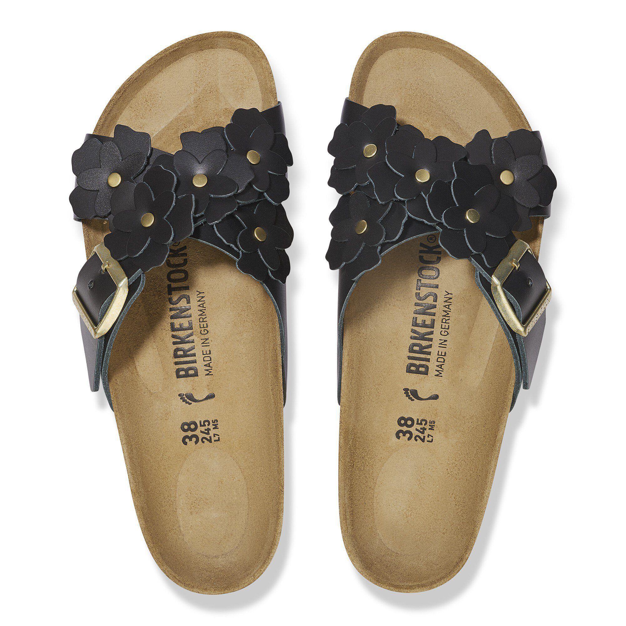 Siena Flower Embellishment Natural Leather Product Image