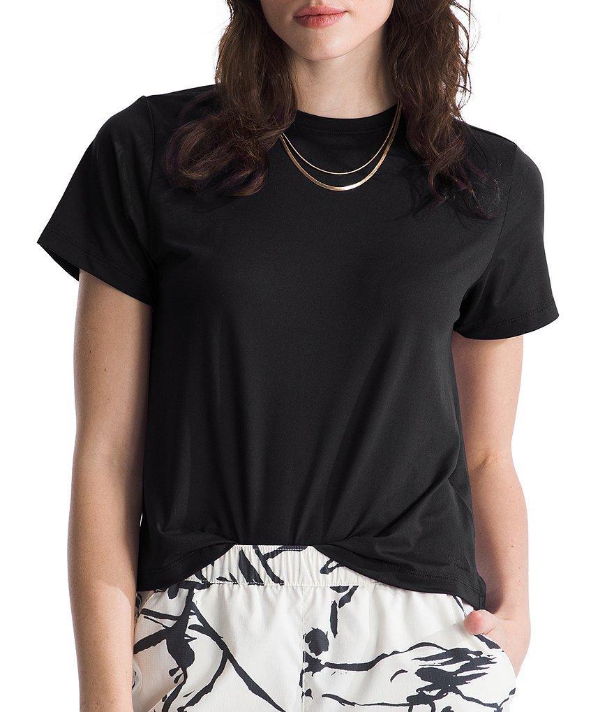 The North Face Dune Sky Jersey Knit Crew Neck Short Sleeve Tee Shirt Product Image