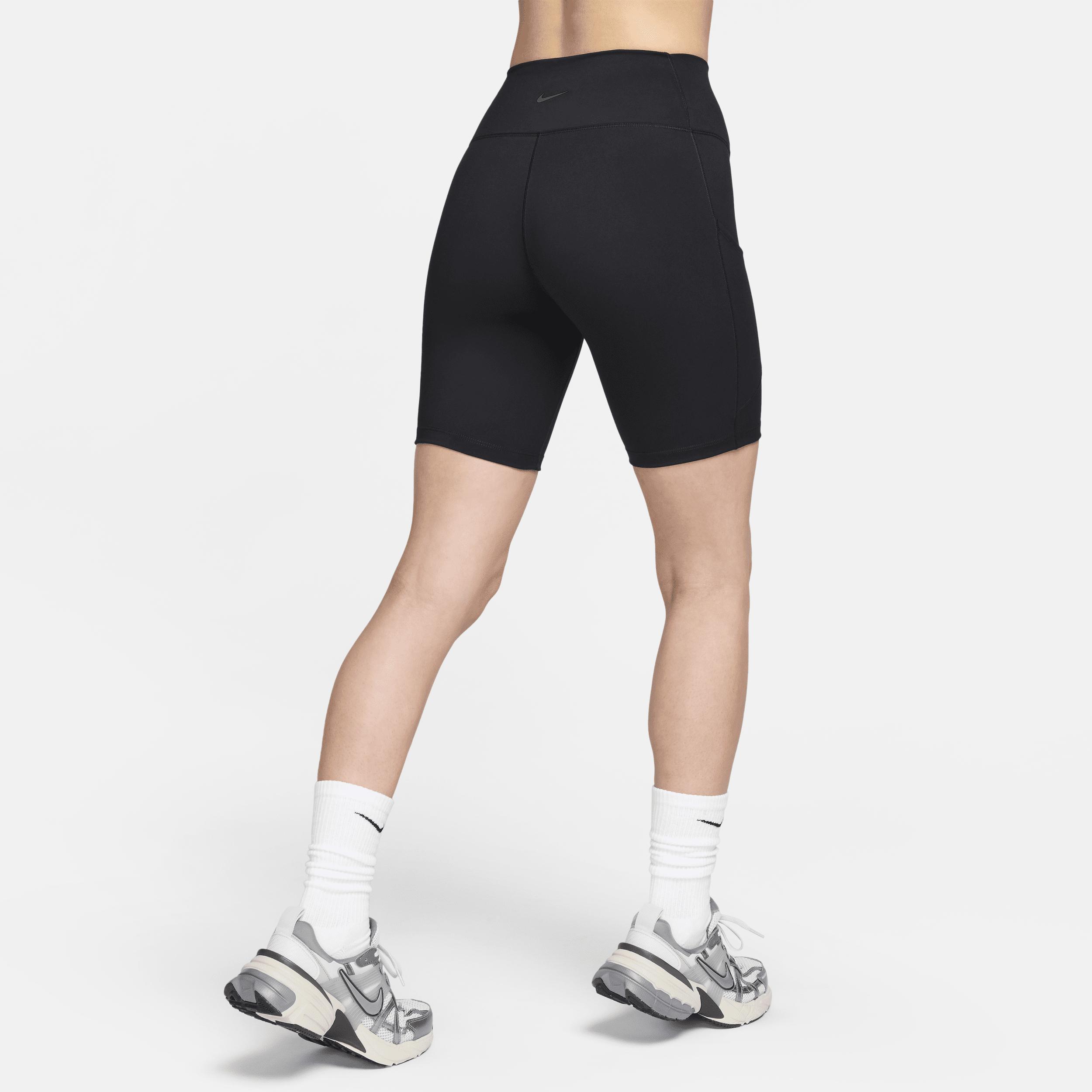 Nike Women's One High-Waisted 8" Biker Shorts with Pockets Product Image