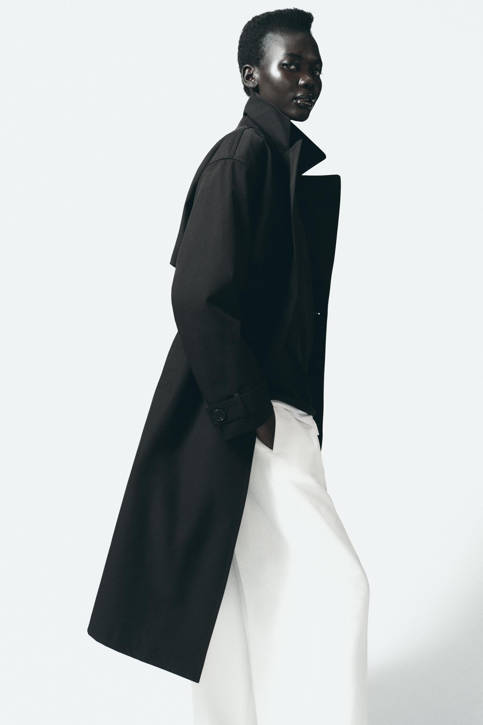 BELTED TRENCH COAT Product Image