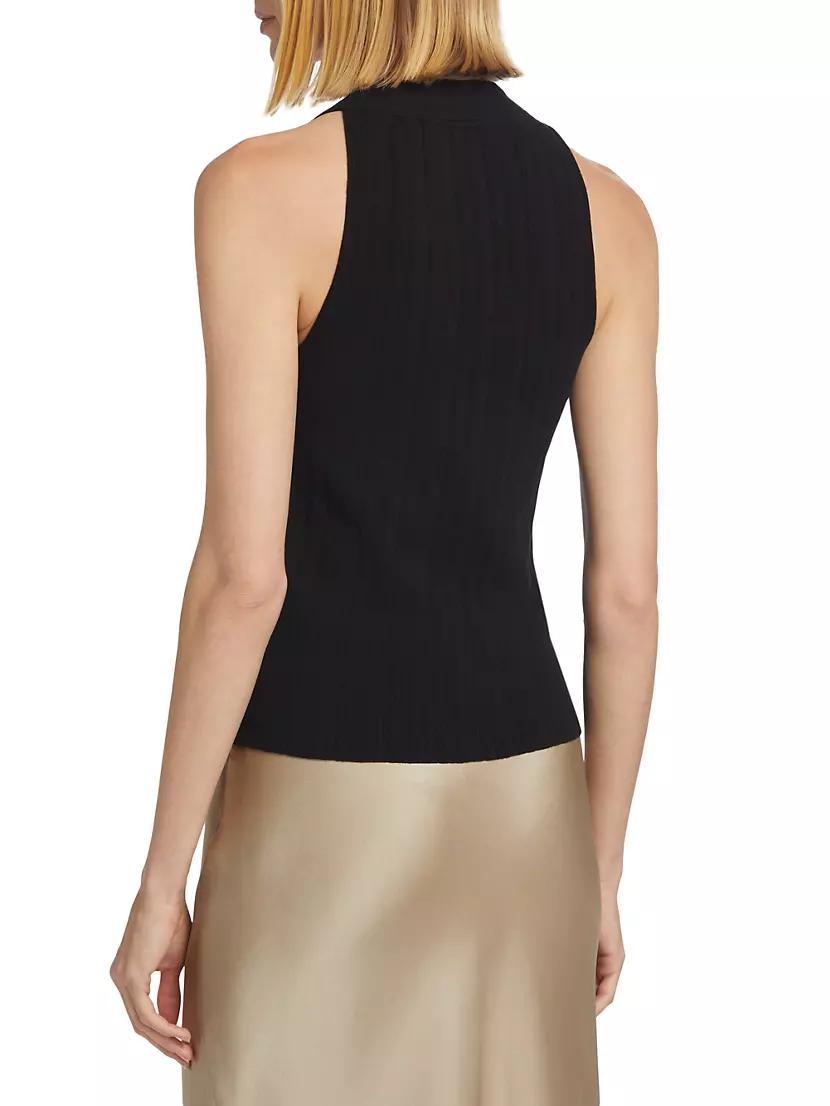 V-Neck Cotton-Blend Vest Product Image
