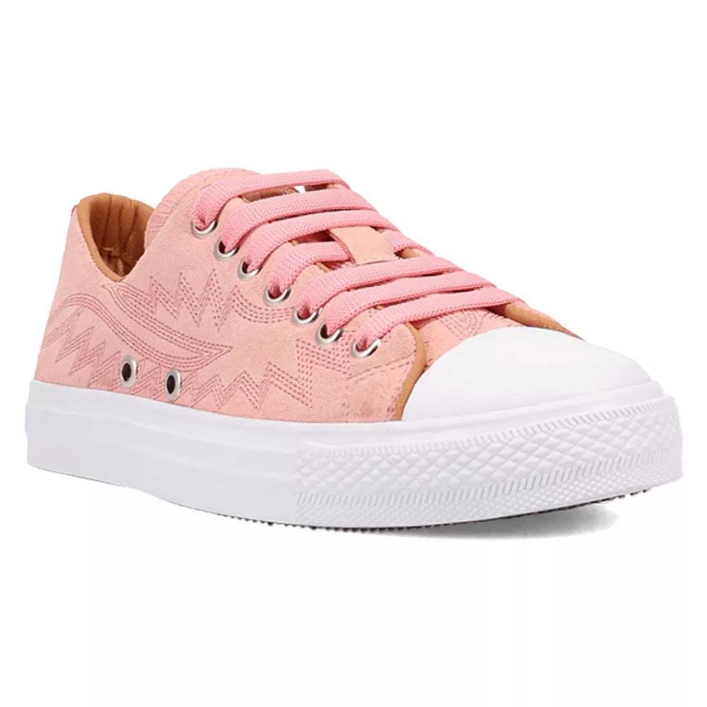 Dingo Campus Women's Sneakers, Size: 7.5, Pink Product Image