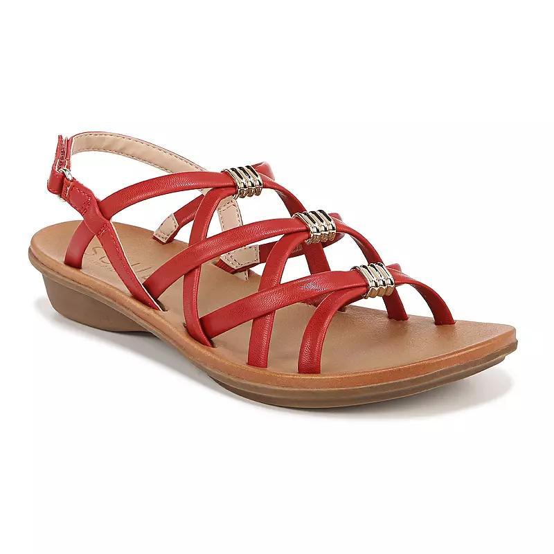 SOUL Naturalizer Sierra Women's Strappy Sandals, Size: 7, Red Product Image