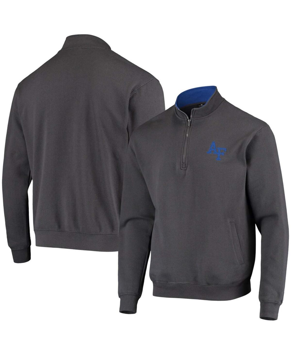 Men's Colosseum Heathered Gray UCLA Bruins Tortugas Team Logo Quarter-Zip Jacket, Size: 3XL, Grey Product Image