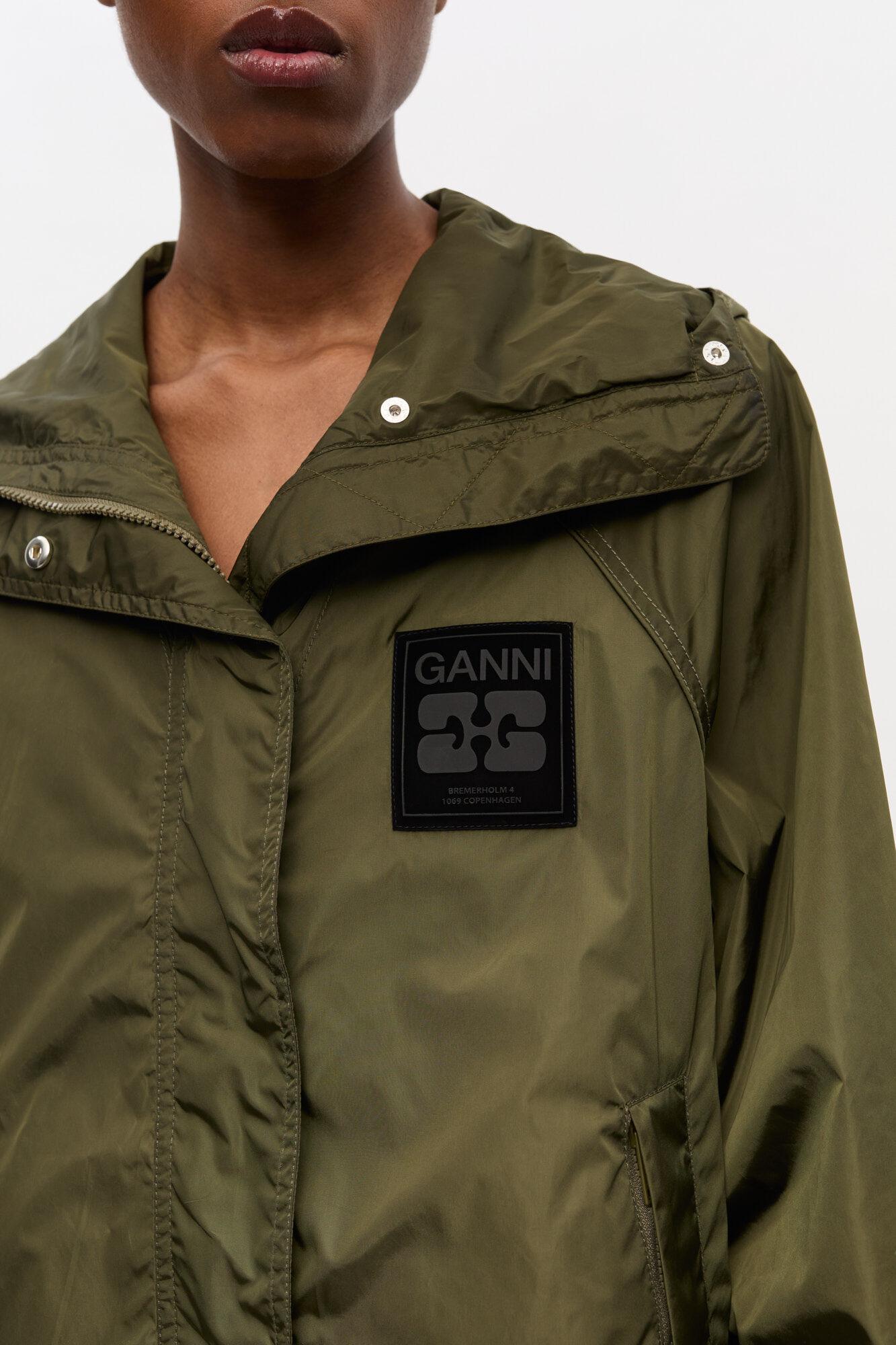 Green Nylon Jacket Product Image
