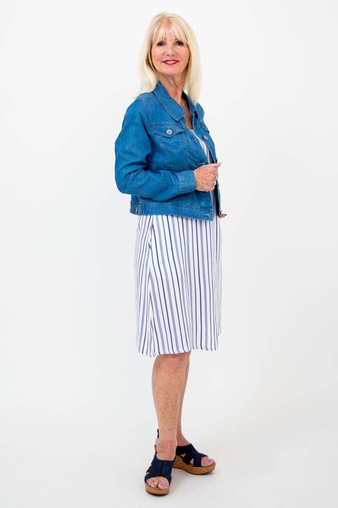 Blue Sky Colleen Jacket, Tencel Denim Product Image