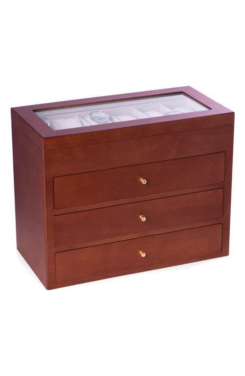 Bey-Berk Stanley 48 Watch Box, Black Product Image