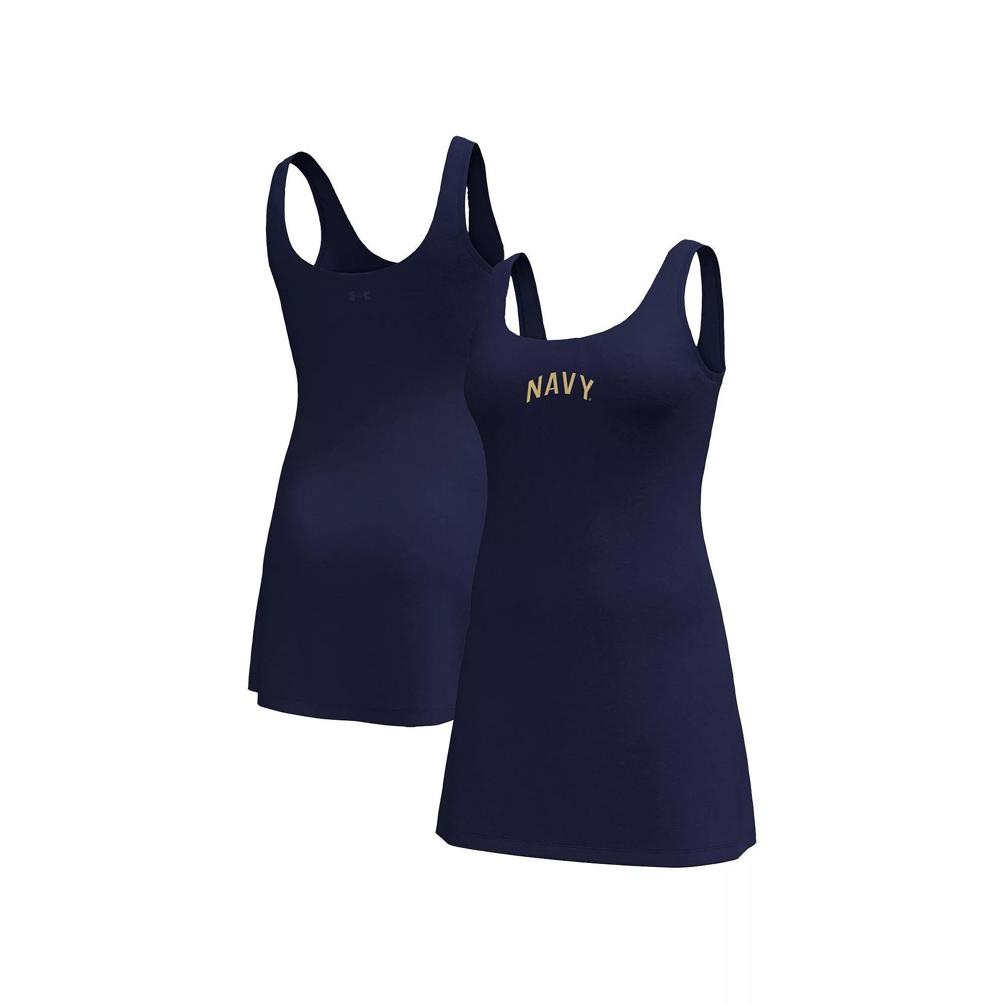 Women's Under Armour  Navy Navy Midshipmen Gameday Motion Active Dress, Size: 2XL, Blue Product Image