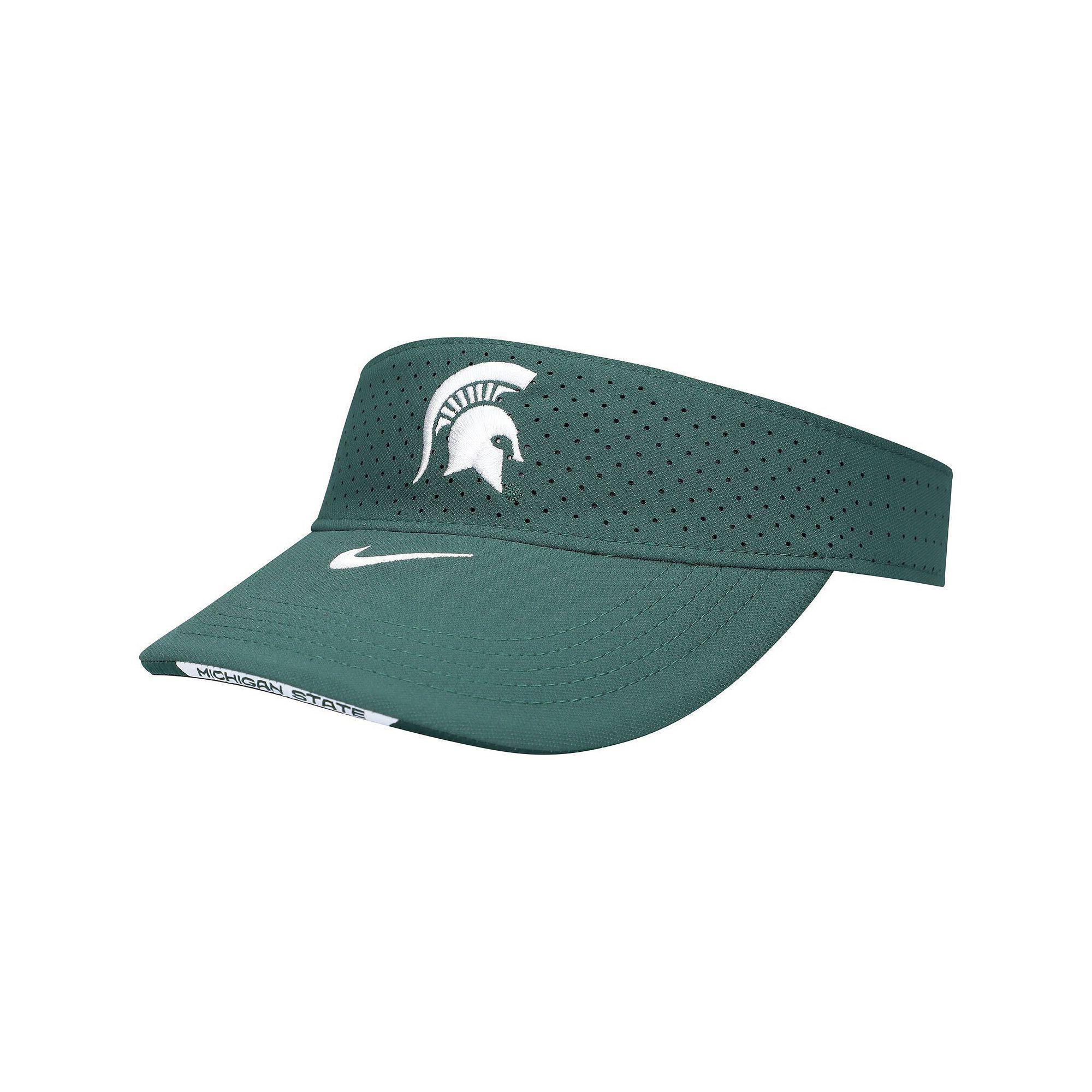 Men's Nike Green Michigan State Spartans Sideline Performance Visor Product Image