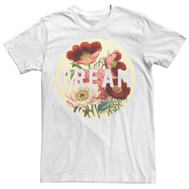 Men's Dream Circle Flower Fill Tee, Size: 3XL, Light Blue Product Image