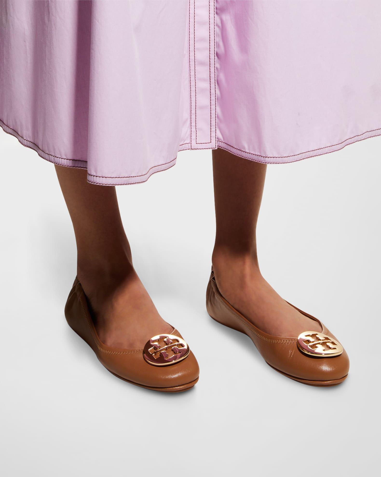 Minnie Travel Leather Ballet Flats Product Image