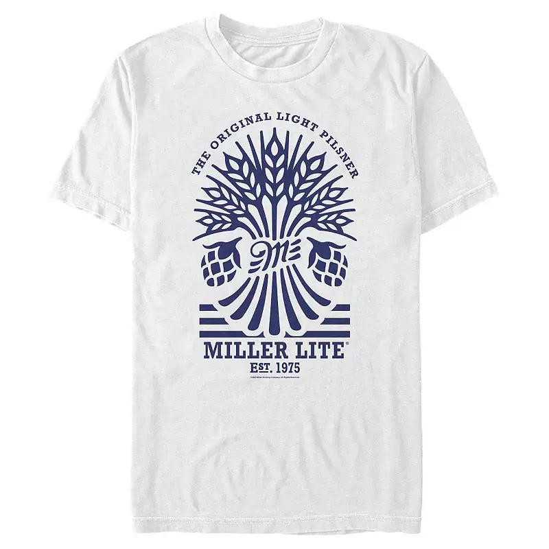 Men's Coors Light Hops and Wheat Graphic Tee, Size: Medium, White Product Image