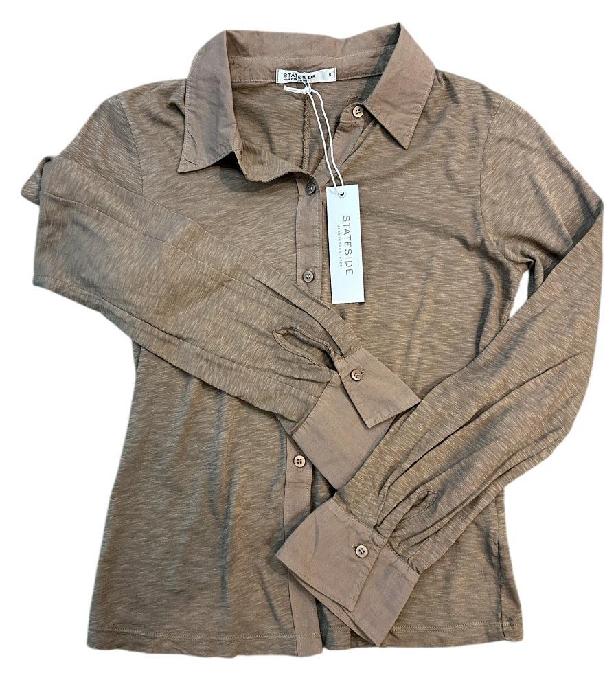 Supima Slub Button Up Product Image