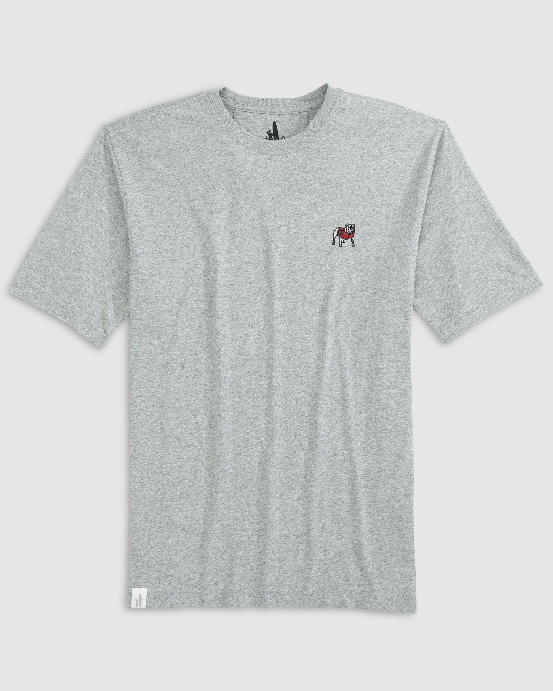 University of Illinois Heathered Spencer Cotton T-Shirt Product Image