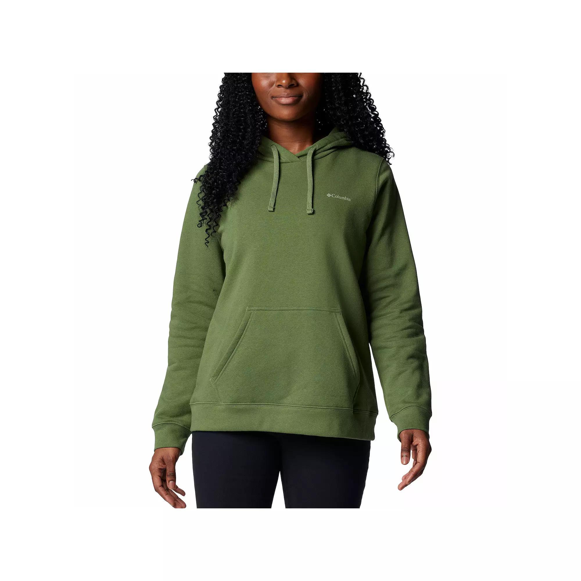 Women's Columbia TREK™ Graphic Hoodie, Size: Large, Dark Grey Product Image