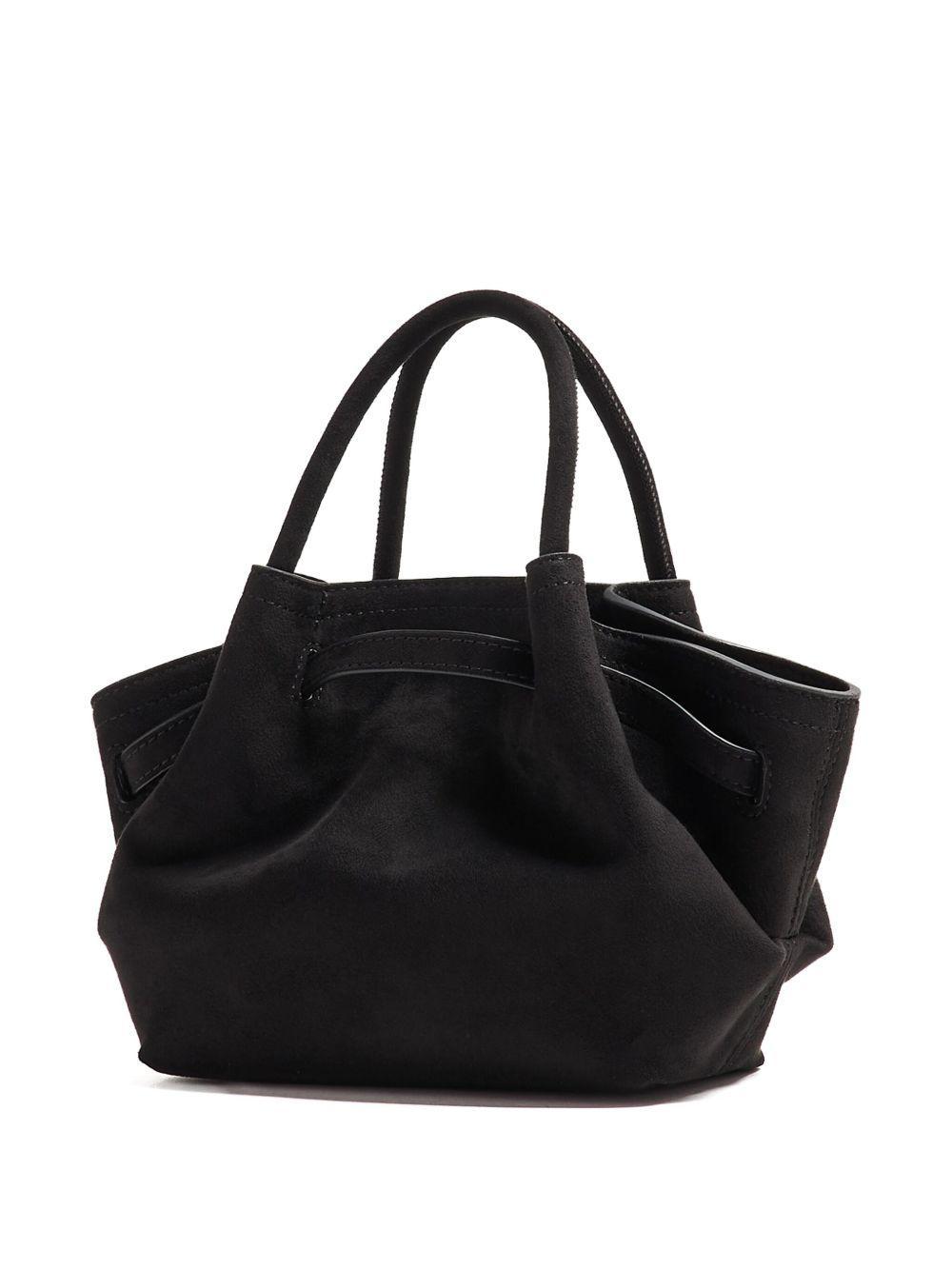 Hana slouchy suede shoulder bag Product Image