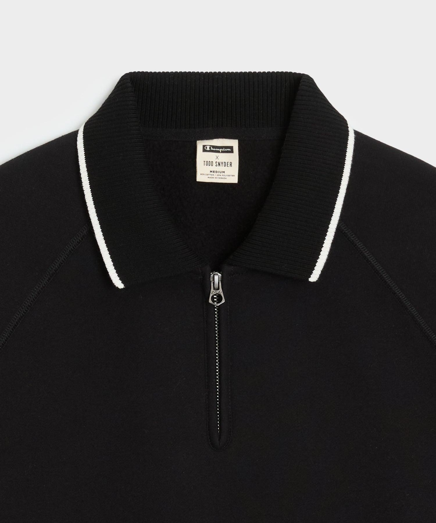 Champion Fleece Quarter-Zip Polo Product Image