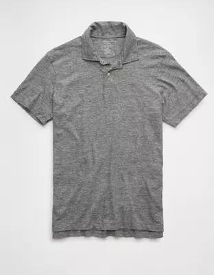 AE Slub Polo Shirt Product Image
