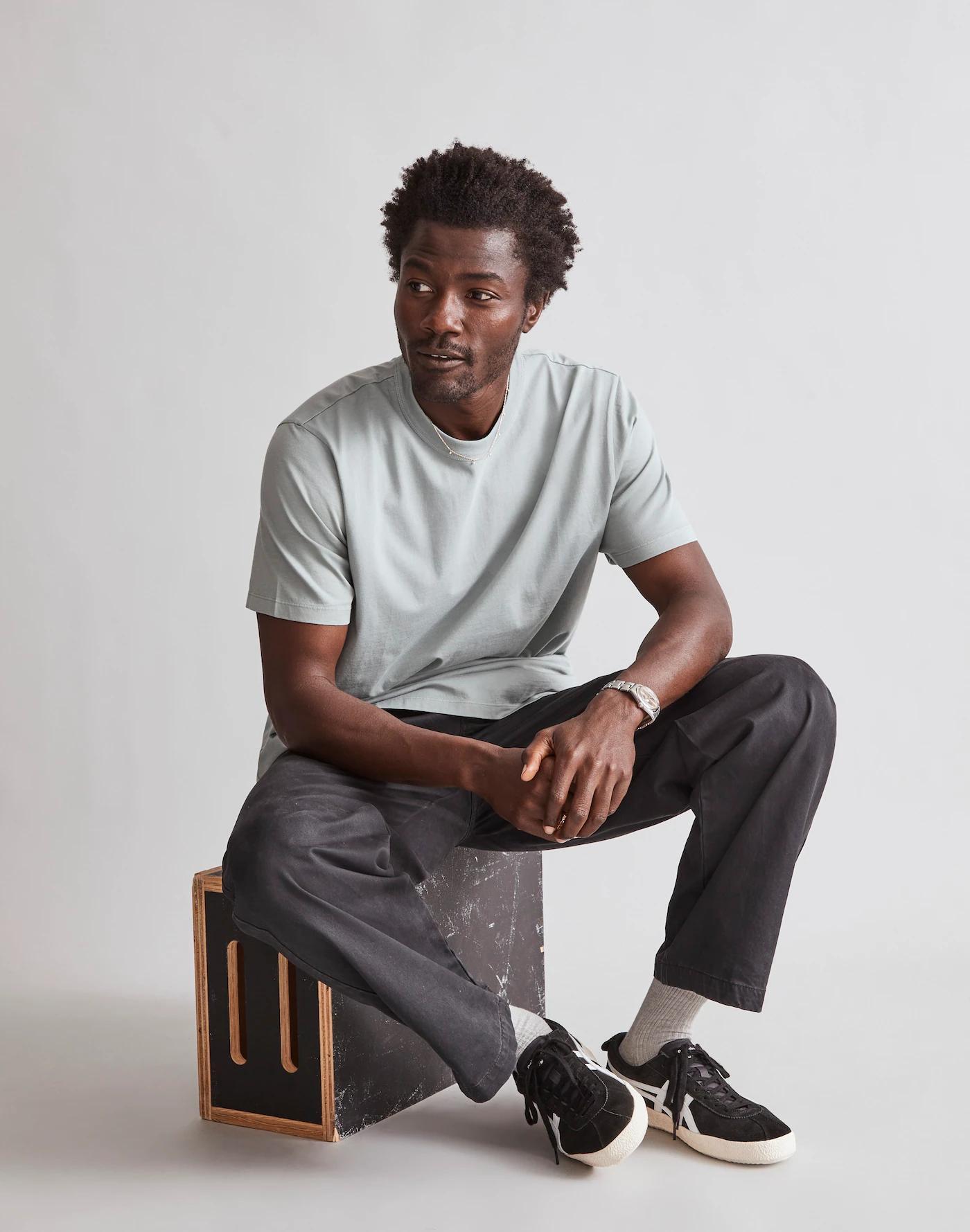Garment-Dyed Allday Crewneck Tee Product Image