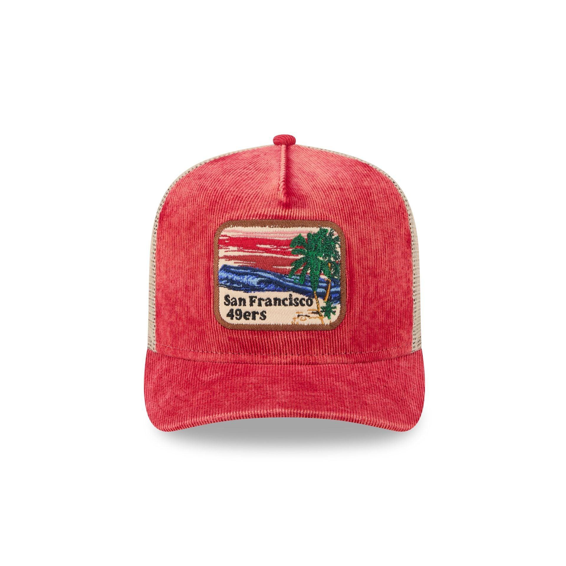 Los Angeles Kings Vintage Landscape 9FIFTY A-Frame Trucker Hat Male Product Image