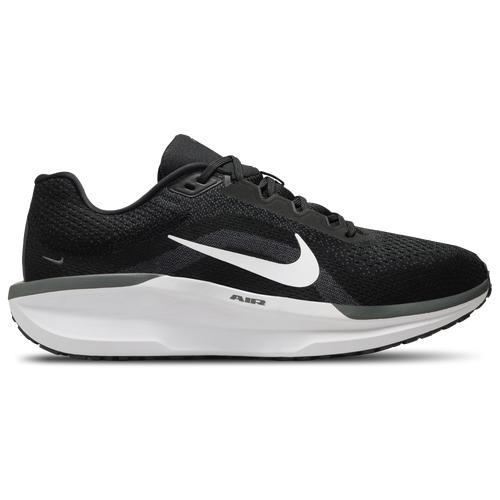 Nike Winflo 11 Men's Road Running Shoes, Size: 11 4E, Black White Gray Product Image