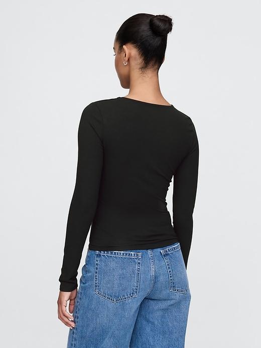 Modern Compact Jersey Cropped T-Shirt Product Image