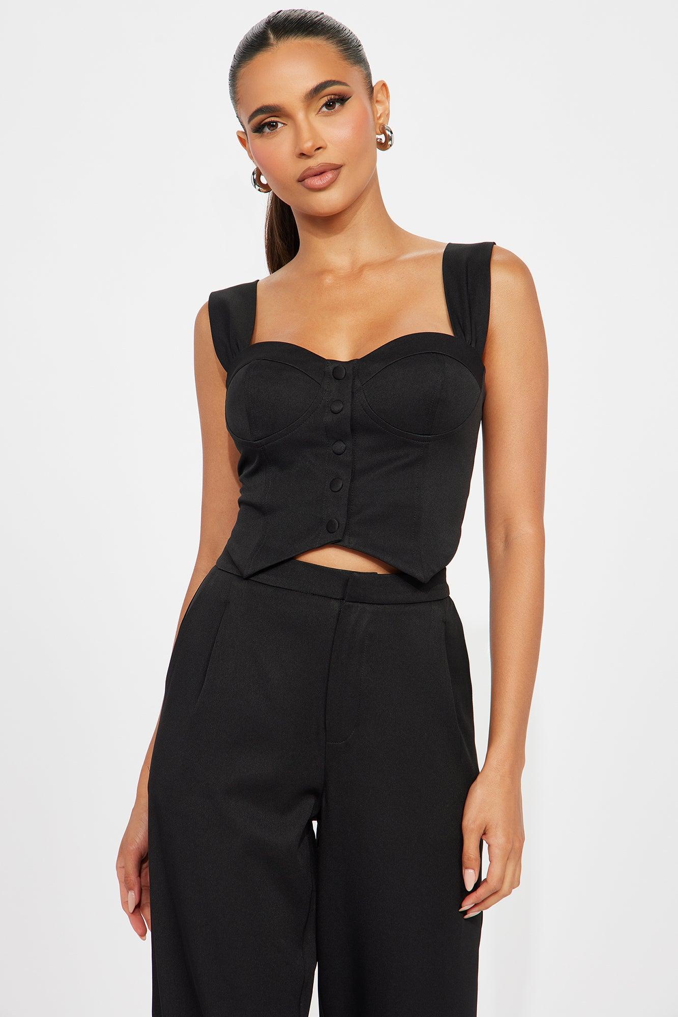 Peyton Pant Set - Black Product Image