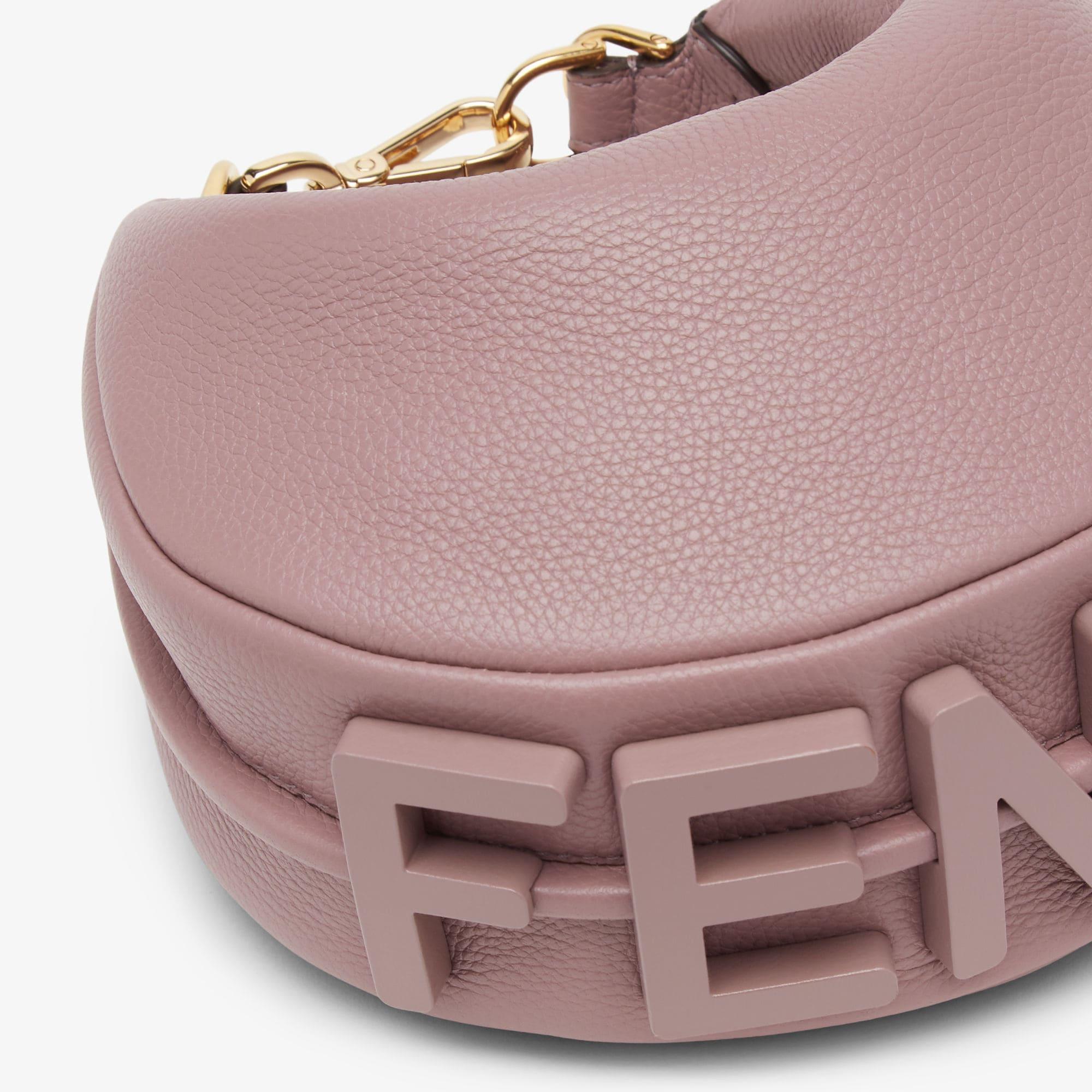 Fendigraphy MiniMauve pink leather mini-bag Product Image