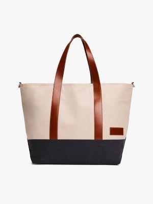 Colorblock Tote Bag Product Image