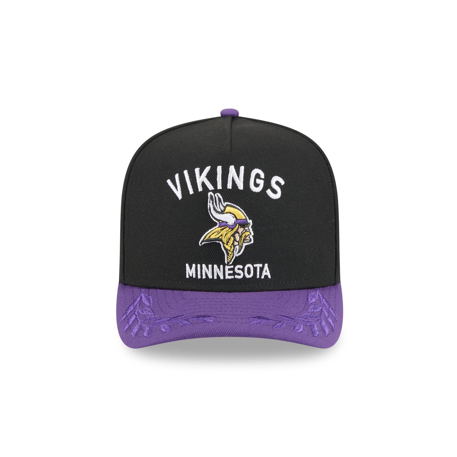 Minnesota Vikings 2025 Draft 9FIFTY A-Frame Snapback Hat Male Product Image