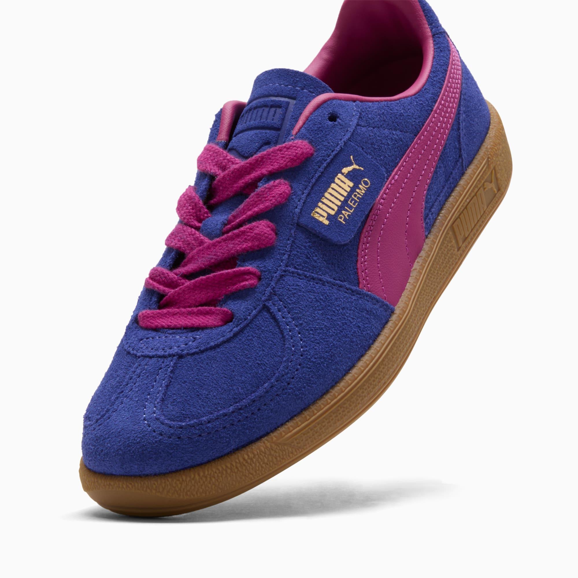 PUMA Palermo Women's Sneakers in Lapis Lazuli/Magenta Gleam/Gum Product Image