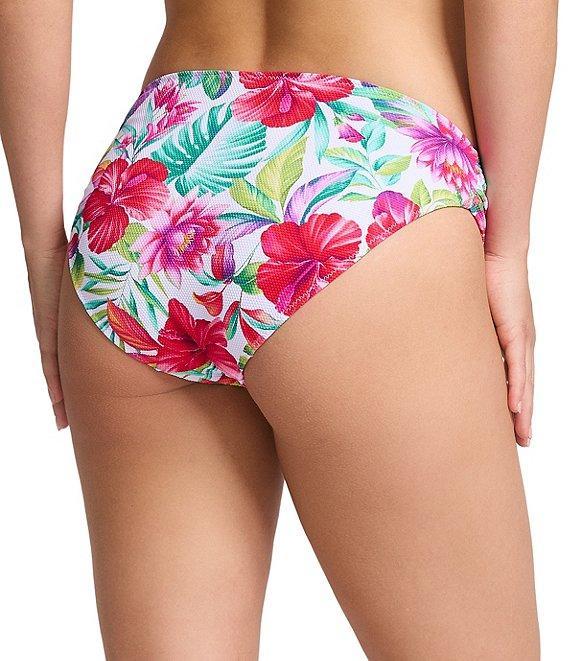 Tommy Bahama Island Cays Fiesta Floral Print High Waist Hipster Swim Bottom Product Image