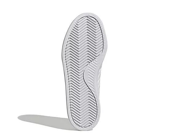 adidas Grand Court Cloudfoam Women's Lifestyle Tennis Shoes, Size: 6.5, All White Product Image