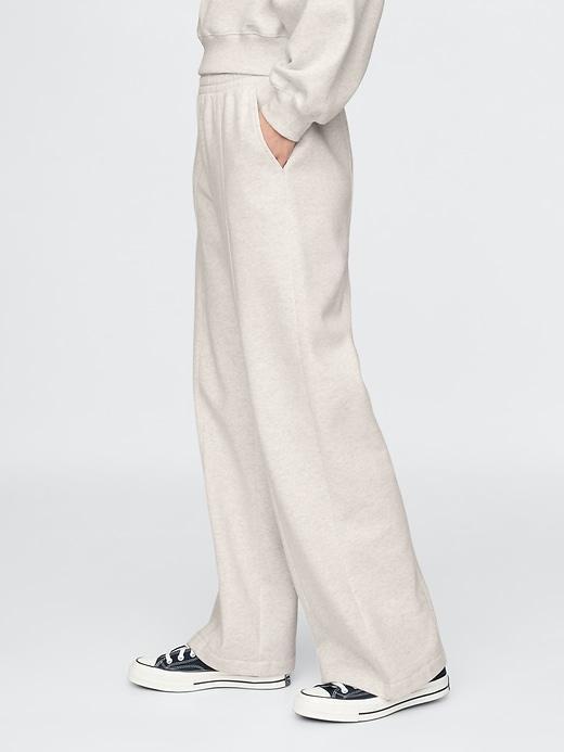 VintageSoft Wide-Leg Sweatpants Product Image
