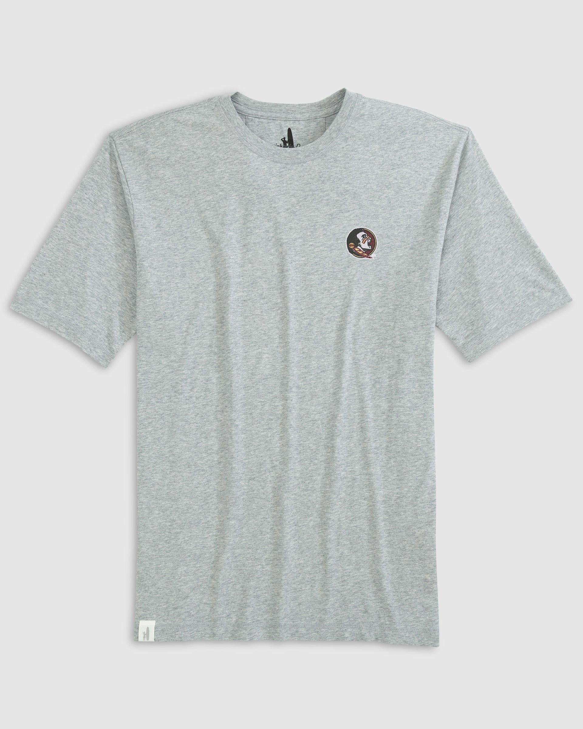 Emory Heathered Spencer Cotton T-Shirt Male Product Image