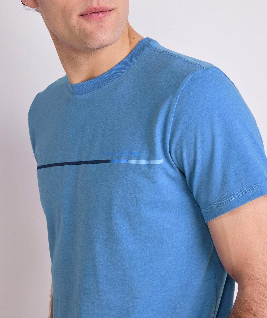 Active Stripe Short-Sleeve Dunes Tee Product Image