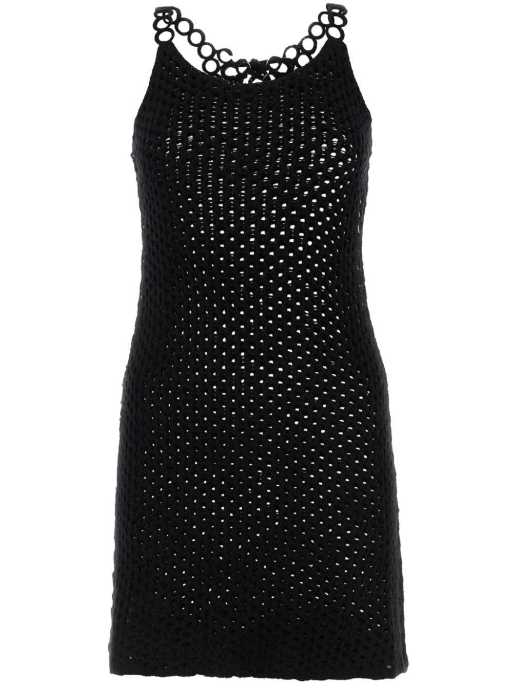 CHLOÉ Black O-ring Maxi Dress Product Image