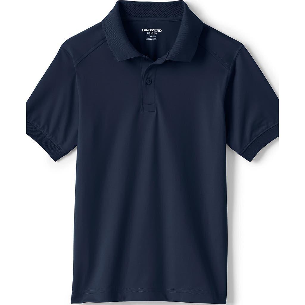 Lands' End School Uniform  Kids Short Sleeve Rapid Dry Polo Shirt in Cobalt at Nordstrom, Size Xx-Small Product Image