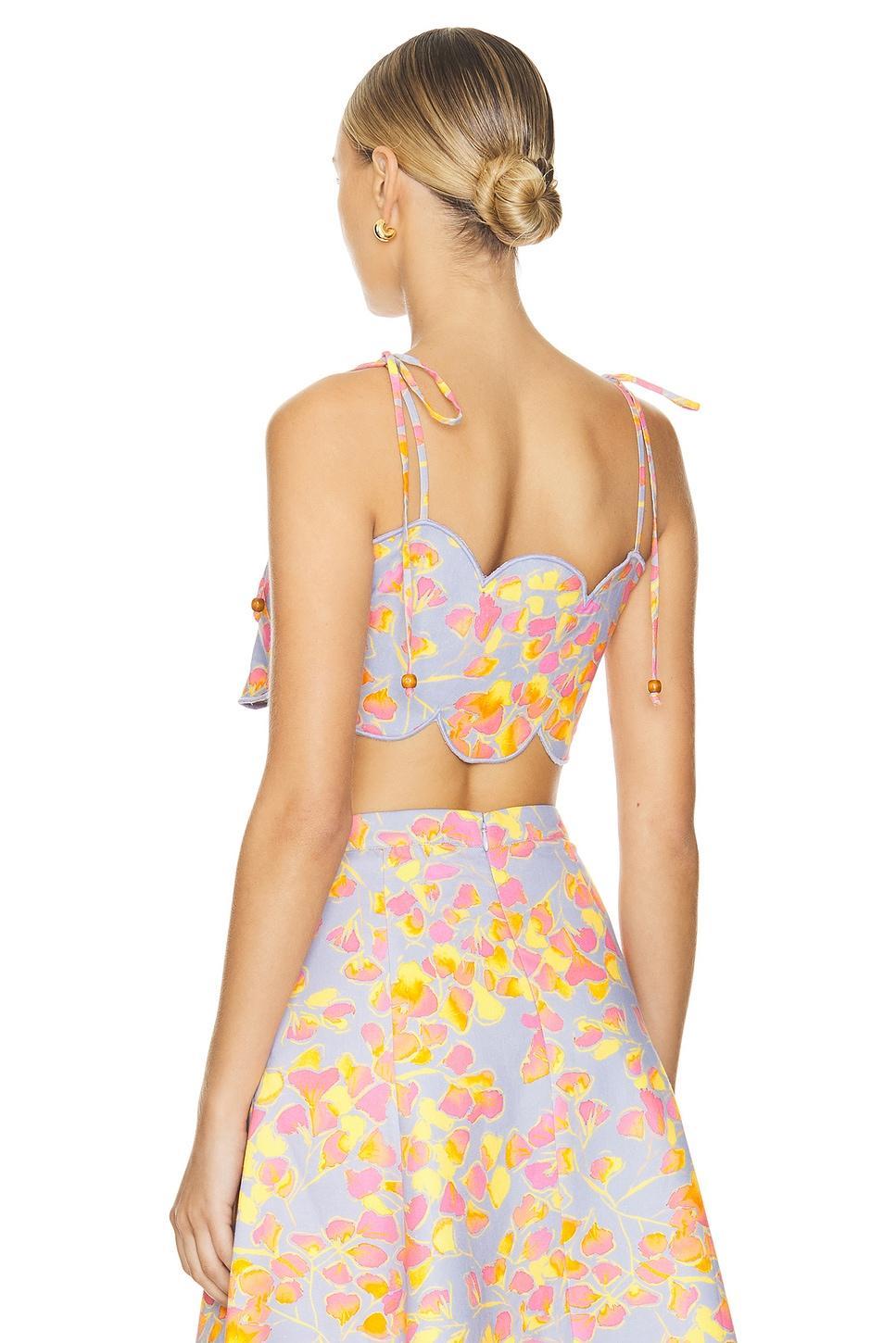 Dia Tie Scallop Top Product Image
