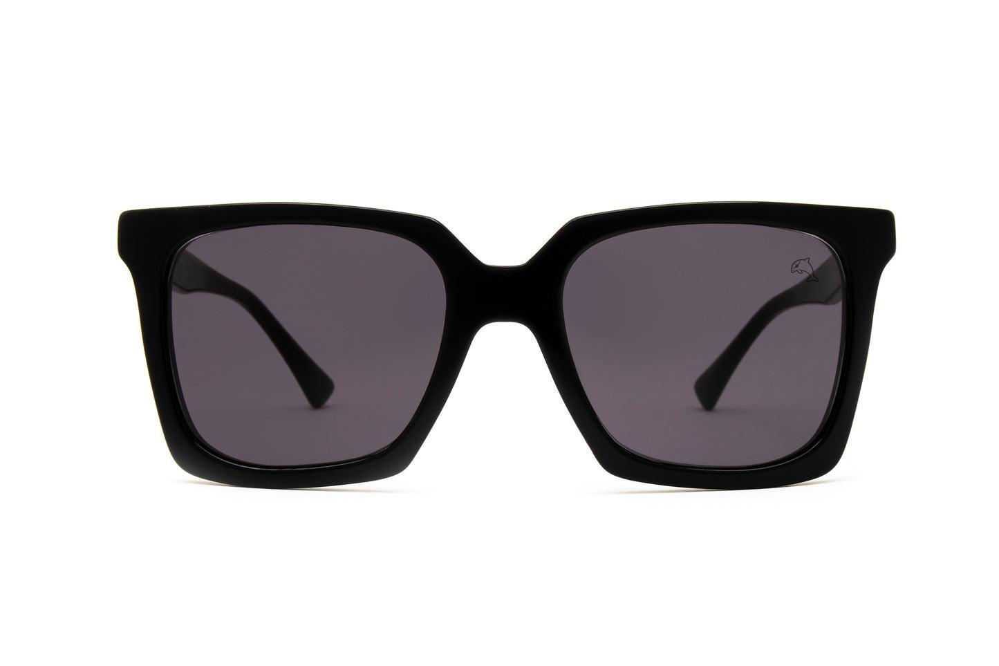 Biscayners Bill Bags Black Sunglasses Product Image