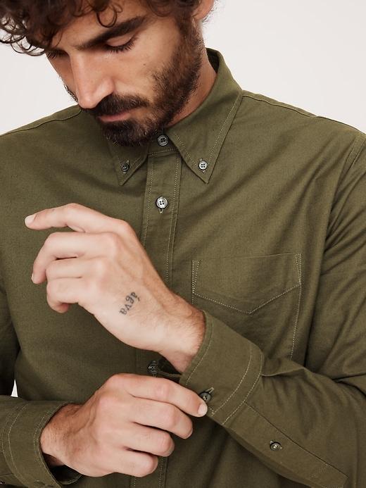 Standard-Fit Oxford Shirt Product Image