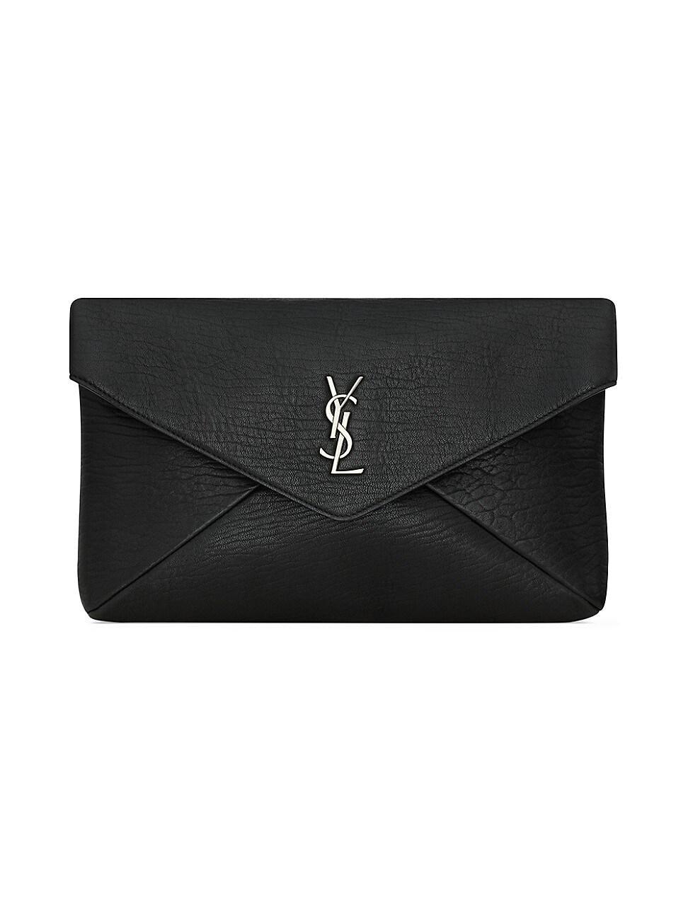 Mens Cassandre Large Envelope Pouch In Lambskin Product Image