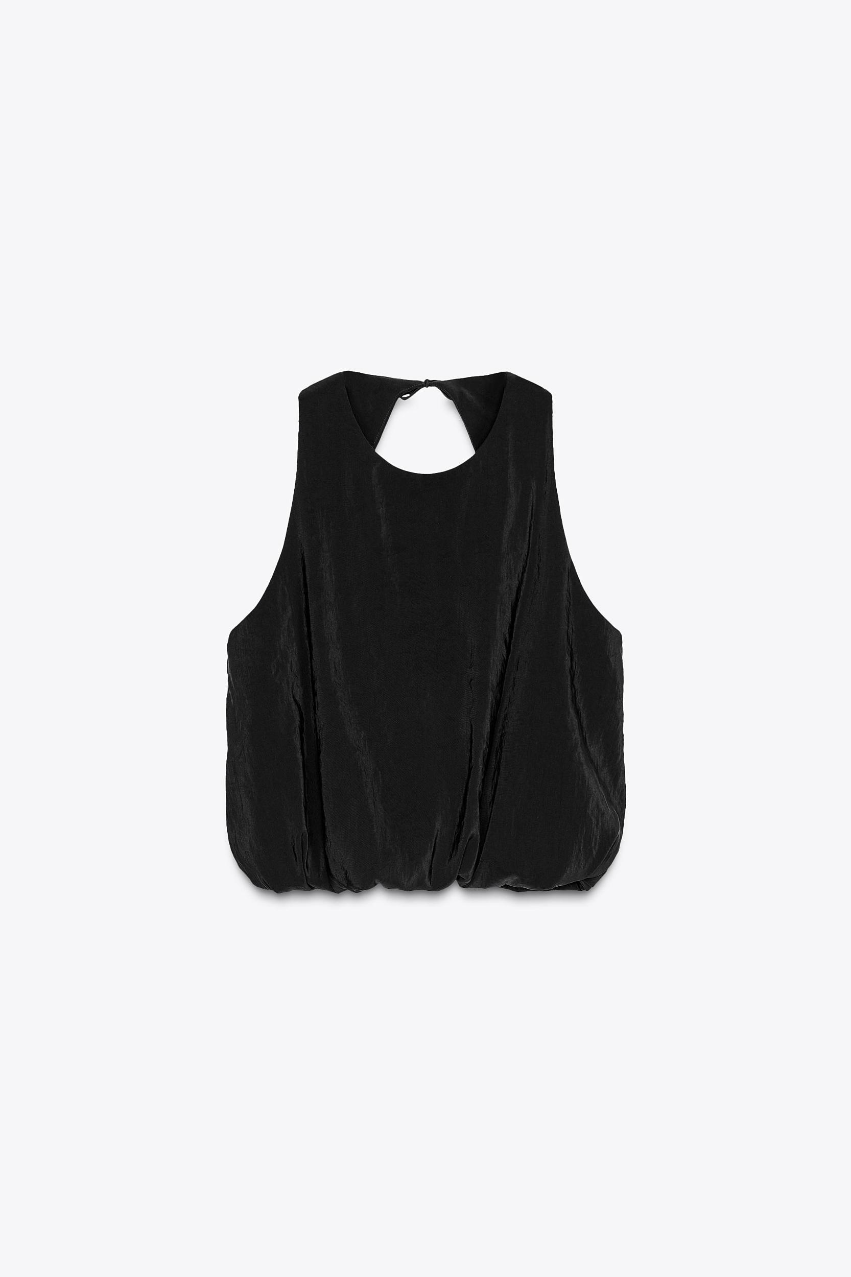 STRETCH KNIT VEST TOP Product Image
