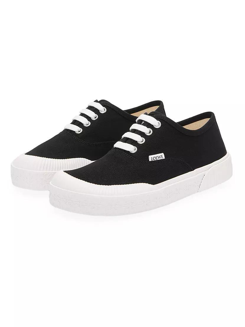 Mens LOEWE x Paulas Ibiza Terra Vulca Canvas Low-Top Sneakers Product Image