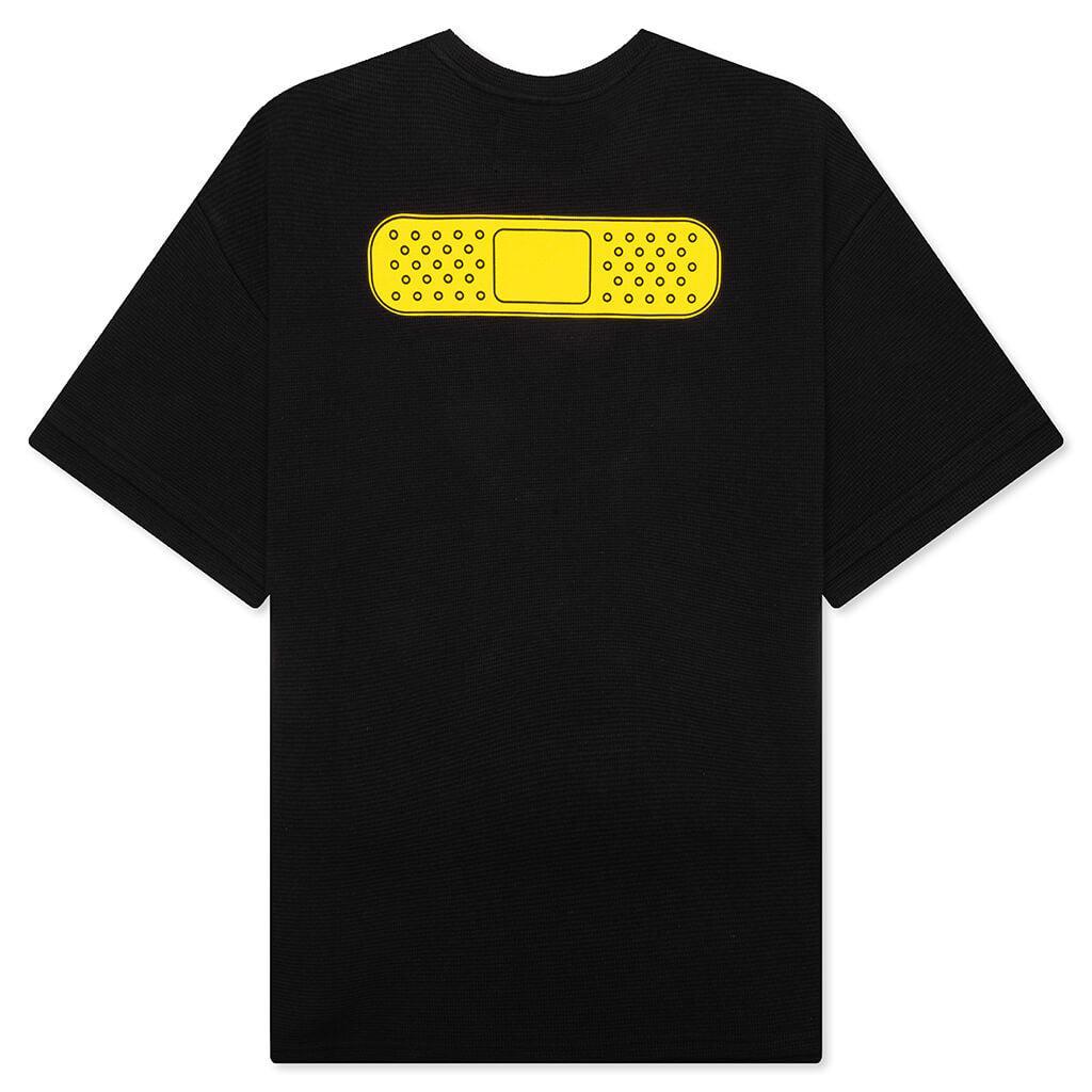 39 Waffle Tee - Black/Yellow Male Product Image