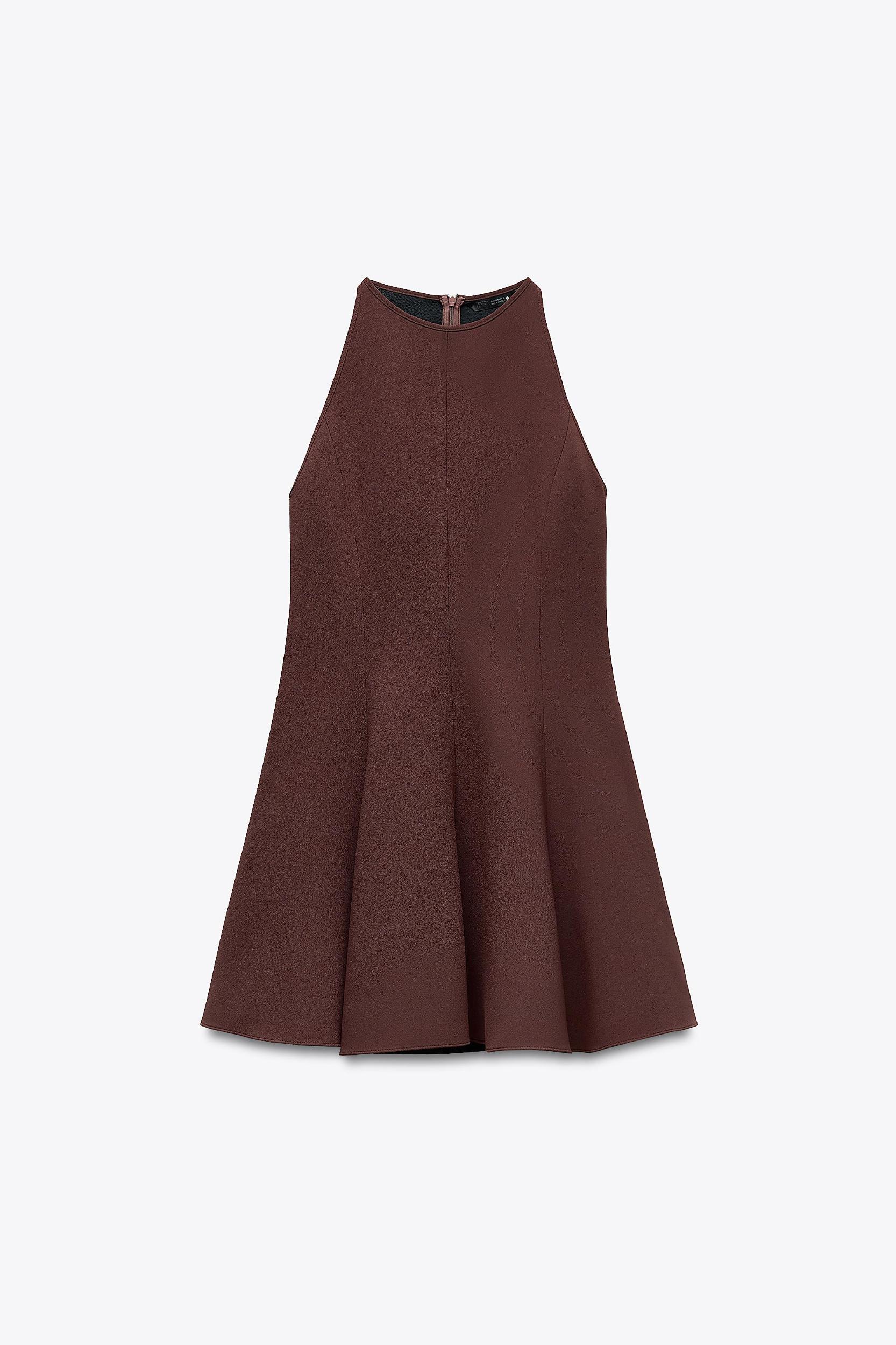 HALTER GODET DRESS ZW COLLECTION Product Image