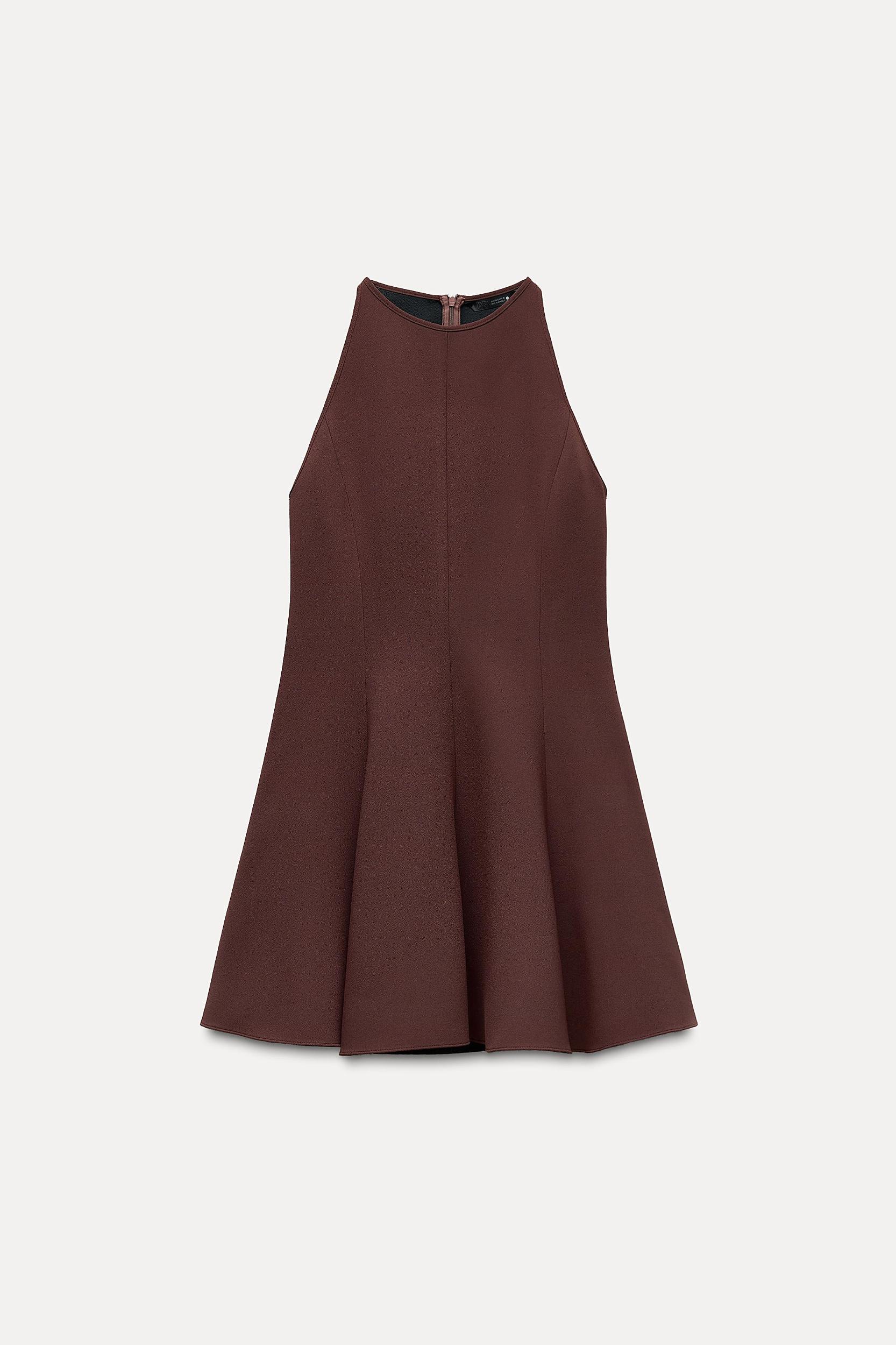HALTER GODET DRESS ZW COLLECTION Product Image